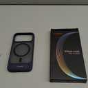 TORRAS for iPhone 17 Pro Case with Strong Magnetic & Stand, Fit for MagSafe, Mil-Grade Protection, Built-in Kickstand, Camera Control, Translucent Shockproof Slim 17 Pro Cover Ostand, Deep Blue