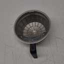 Bunn 20216.0000 Funnel Assembly with Stainless Steel-Black Handle, Silver