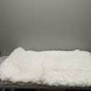 Disolla White Bathroom Runner Rug 24x59 Non Slip Fluffy Long Bath Mat for Bathroom Floor Washable Plush Luxury Bath Rug for Tub Absorbent Shower Sink Mat Bedside Rug