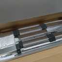 Meberam 2 Pack 6x3x1FT Galvanized Raised Garden Beds Kit Outdoor Metal Gardening Planter Box for Vegetable Elevated Flower Herbs,Silver