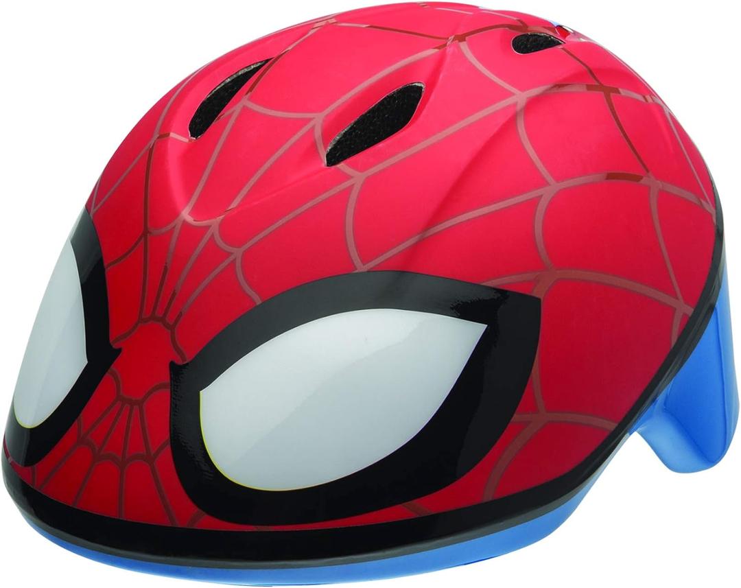 Bell Marvel Avengers Child and Toddler Bike Helmets (Toddler (48-52cm), Spider-man Spidey Eyes)