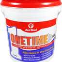 Red Devil 0541 ONETIME Lightweight Spackle Wall Repair, Spackling for Holes Drywall, 1 Gallon, White, Made in USA