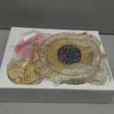 Clocks for Living Room, Large Wall Clock, 3D Silent Wall Clock, Retro Metal Ginkgo Leaf Design, for Bedroom Kitchen Decorative Wall Clocks35''x20''  (Retro Coffee Color)