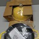 Cast Iron Bread Oven With Cloche Lid for Baking - Yellow Enameled Dutch Oven With Dome Lid for Sourdough - 5 qt (9.8 Inches)