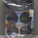 GoodCook Everyday Nonstick Steel Jumbo Texas Muffin Pan, 6-cup, Gray