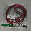 AutCreation Speaker Cable Wire with Banana Plugs,14 AWG HiFi Pure Copper Speaker Wire,99.9% OFC Stranded Copper Wire,Gold Plated Banana Tip Plugs,Red/Blue (1.5M(4.9ft)