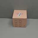 COMI Natural Glass Baby Bottle,Standard Neck Breastmilk Storage Bottle for Fridge,Breast Milk Container,Breast Pump Bottle Compatible with Medela Breast Pump,BPA Free,4PCS (5oz,4 Gray Lids)