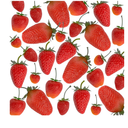 Happy Trees 30 Pieces  Artificial Strawberries Assorted Size, Lifelike Plastic Fake Fruit Decoration for Home Kitchen Party Photography Props (Red),(Pack 3)