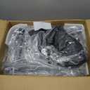 BCAN 36'' Toddler Trampoline, ASTM Certified - Kids Trampoline for Ages 1-6, Foam Handle & Safe Thickened Cover, Mini Trampolines for Kids Indoor, Easy to Assemble (Black-Classic)