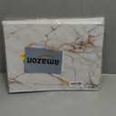 Storage Bin with Lid Gold Geometric Marble White Golden Edge Foldable Storage Box Washable Fabric Storage Cubes Bin Organizer Basket Closet for Home Bedroom Closet Nursery Office (Multi7)