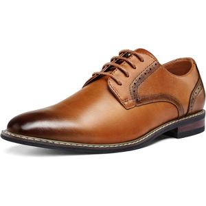 Men's Dress Shoes Formal Classic Business Lace up Oxford Shoes Wide Width, Size 9