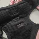 NESTROAD No Pull Dog Harness,Adjustable Oxford Medium Dog Harness with Leash,Reflective No-Choke Pet Vest Harness with Easy Control Soft Handle for Small Medium Large Dogs(M,Pink) (Mneck 13-17" chest 17-25")