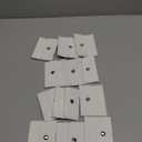 12 Pcs Velvet Jewelry Pouches with Snap Button 3x3.9 Inch,Soft Jewelry Pouches Storage Bags Small Velvet Gift Bags Fit for Rings Necklace Bracelet, White