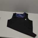 Kewlioo Men's Heat Trapping Pullover Sweat Enhancing Vest - Sauna Suit Shirt Compression Vest Shapewear Top for Gym Exercise (Black) L/XL