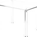 Plymor Clear Acrylic Rectangular 4-Leg Display Riser, 8" H x 12" W x 8" D