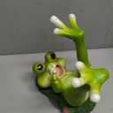 Frog Bottle Holder, Funny Rack Gift for Party Tabletop Countertops Kitchen Decoration Single Bottle Rack Animal Rack Set of 1, for Mom/Men/Collectors