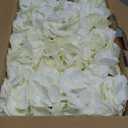 AVIVIHO Hydrangea Artificial Flowers Bulk Pack of 65 Fluffy Ivory Fake Hydrangeas Silk Flowers with Stems for Home Weddings, Centerpieces, Party Decor Spring Festival Florals Decorations