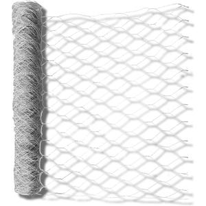 HOSTIC 4FTx150FT Chicken Wire Netting 2IN Mesh Galvanized Wire Hexagonal Fencing for Poultry Garden Fence Barrier
