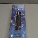 158GPH Small Aquarium Filter, UV Sterilizer for Aquarium for 10-45 Gallon Tank, Internal Pump for Turtle Betta Fish Tank Filter Silent 4-in-1 Green Killing Machine with Fish Tank Filters Deodorization (Black)