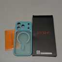 CANSHN Magnetic Compatible with iPhone 17 Pro Case, Upgraded [Full Camera Protection] [Compatible with Magsafe] [Translucent Matte] Shockproof Protective Phone Cover 6.3 Inch - Teal