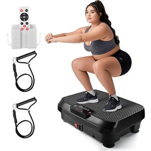 Vibration Plate Exercise Machine for Lymphatic Drainage Weight Loss,Whole Body Workout Vibration Fitness Platform,Mini Shake Plate,Sport Gym Fitness Equipment