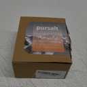 Himalayan Salt Lamp Night Light Plug in, Certificated 360 Degree Rotatable Wall Plug with Extra 2 Replacement Bulbs Bathroom Bedroom Night Light, Pink Crystal Rock Salt Hand Crafted (Natural-1 pack)