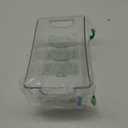 iDesign Stackable Pantry Bin with Handles - Organizer Bin for Fridge, or Freezer, Clear, Made in USA
