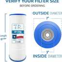 FP-1756 Pool Filter Cartridges for Hayward C2030, 4-Pack