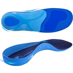 Plantar Fasciitis Insoles for Men Women,High Arch Support for Pain Relief,Shoe Inserts Orthotic for Flat Feet,Work Boot Insoles for Shock Absorbing Inserts (Fit for Standing All Day) B-M (MEN 7-8|WOMEN 9-10(275mm))