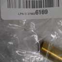 Anderson Metals Brass Pipe Fitting, Long Nipple, 3/8" x 3/8" Male Pipe, 2" Length