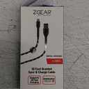 Zgear 10ft Sync and Charging Cable, Braided For USBC