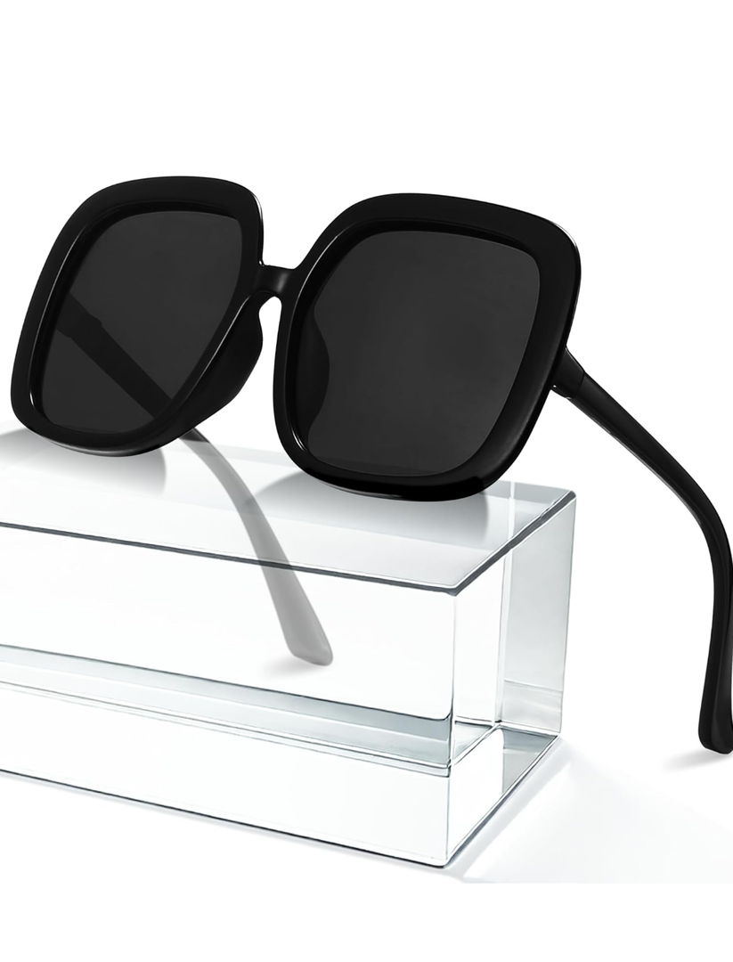 miyya Oversized Polarized Sunglasses Women, Trendy Retro Sun Glasses for Women 2025, Oversized Shades
