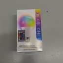 Color Changing Light Bulbs, 5W A19 RGB LED Light Bulbs with Remote Control & Memory Function - 16 Colors, 6500K White, E26 Screw Base, Dimmable Multicolor Light Bulb for Bedroom, Party, Home Decor