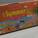 Pool Party Favors and Beach Party Favors 168pcs Summer Pool Toys for Party,Kids Ages 4-8 8-12, Including 12 Castle Mold Buckets, 12 Shovels,Beach Balls, Sunglasses, Bubble Wands