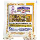 10oz Popcorn Machine Popcorn Packets - All-in-One Movie Theater Style Popcorn Kernels, Salt, and Oil Packs by Great Northern Popcorn (24 Case)(BB: 09/25/27)