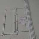 Whitmor 4 Tier 20 Pair Floor Shoe Rack - White