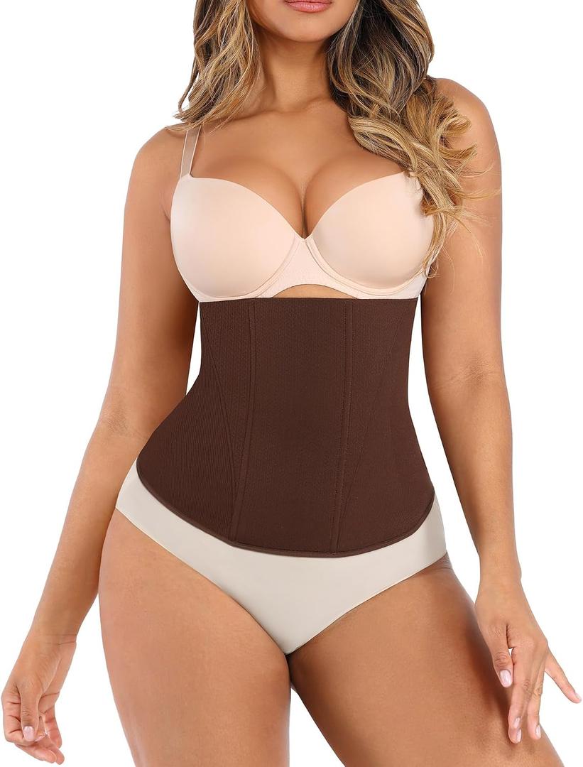 Lover-Beauty Waist Trainer for Women Corset Shapewear Tummy Control Waist Cincher Postpartum Girdle Body Shaper, XL