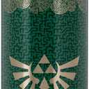 Paladone Tears of The Kingdom Official Licensed Zelda Metal Water Bottle, Gamer Fan Decor and Gift, Gaming Desk Accessory for All Ages, Collectors Drinkware, 2 Packs