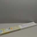 Cordless Light Filtering Mini Blind - 32 Inch Width, 72 Inch Length, 1" Slat Size - Pearl White - Cordless GII Morningstar Horizontal Windows Blinds for Interior by Achim Home Decor