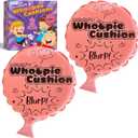ArtCreativity Self Inflating Whoopie Cushion, 2 Pack, 7 Inch Whoopee Cushions Goodie Bag Stuffers, Classic Prank Toys for Boys and Girls, Party Favors and Gag Gifts for Kids, Whoopie Makes Gas Sounds