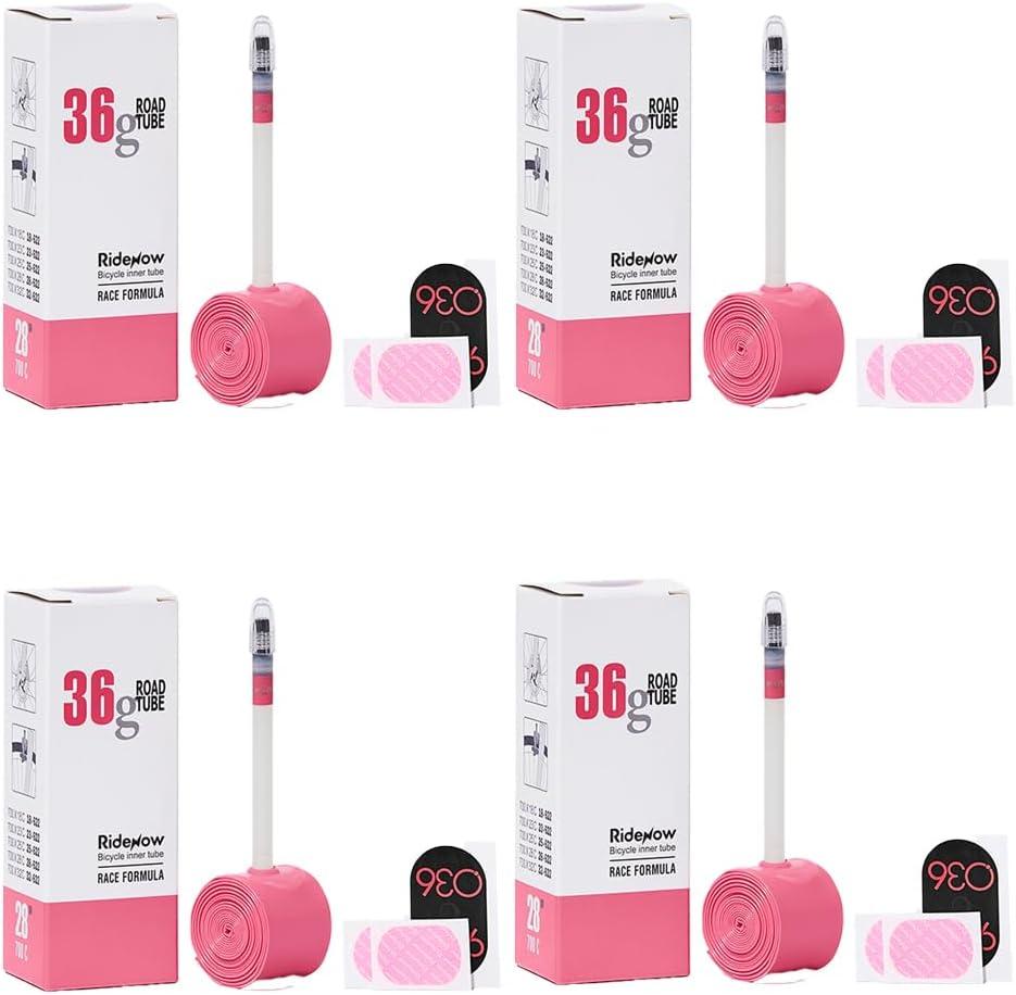 RIDENOW TPU Inner Tube 700C x 18-32C / 32-47C / 26/27.5/29, Presta Valve for Road/Gravel/MTB