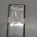 For Galaxy Z Flip 7 Case with Ring Compatible with MagSafe, Built-in Finger Ring Holder & Strong Magnetic, Anti-Yellowing Slim Thin Phone Protection Cover for Samsung Galaxy Z Flip7 (Clear)