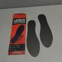 Carbon Fiber Insole for Men & Women 1 Pair: Rigid Shoe Insert for Morton's Toe, Turf Toe, Hallux Rigidus & Limitus, Arthritis - Alternative to Post Op Shoe (275mm, Fit W 11.5-12, Mens 10.5-11)