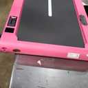 Squatz 2-in-1 Walking Pad Treadmill with Vibration Plates, Compact Under Desk Walking Pad with Remote Control, LED Display, Non-Slip Belt, Quiet 1.0HP Motor for Home or Office Workout (Pinks)