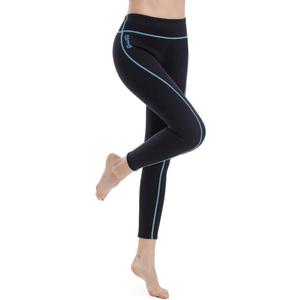 GoldFin Wetsuit Pants Women, 2mm Neoprene Pants Keep Warm for Water Aerobics Diving Surfing Swimming Snorkeling Scuba Kayaking Pants, Size M.