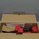 Mini Chainsaw for Milwaukee 18V Battery, Auto-Oiler, 8-Inch and 6-Inch 2-IN-1 Brushless Cordless Pruning Chainsaw, 750W Chain saw 4000RPM for Wood Cutting, Tree Trimming (NO Battery) (Red)