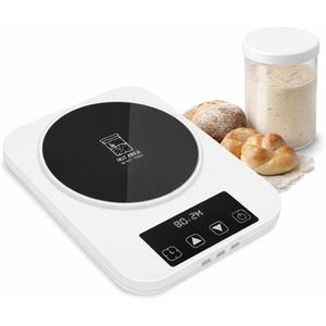 Sourdough Starter Warmer with Memory Function 1F Precision Temperature Control (70100F), Auto On/Off, 12-Hour Timer, Fits Sourdough Starter Jars Up to 40oz,Christmas gift for Home Baking Lover (White)