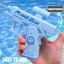 3 x Prank Water Gun Prank Two-Way Water Gun Toy Gun Outdoor Toys Summer Entertainment Travel Gatherings (Blue)