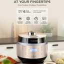 CUCKOO High Pressure Rice Cooker 3-Cup Uncooked / 6-Cup Cooked with Induction Heating Technology, Small Rice Maker with 16 Menu Options and Steam Plate, Voice Guide, Gold (CRP-EHSS0309F)