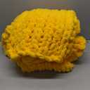 L'AGRATY Chunky Knit Blanket Throw - Soft Throw Blanket 50x60: 100% Hand Knitted Chenile Crochet Throw for Home Decor - Mustard Yellow